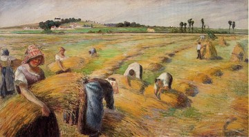 収穫 1882年 カミーユ・ピサロ Oil Paintings